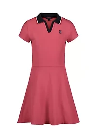 Girls 7-16 Johnny Collar Dress