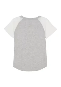 Girls 7-16 85 Raglan Short Sleeve T-Shirt