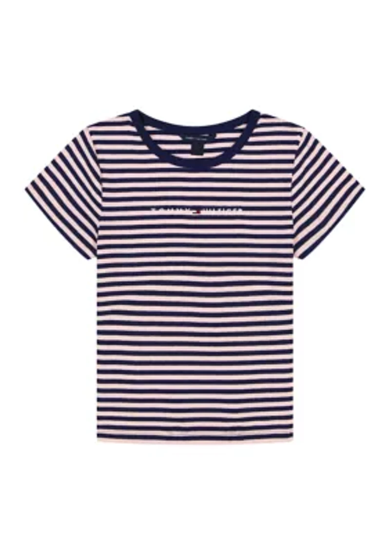 Girls 7-16 Stripe Baby T-Shirt