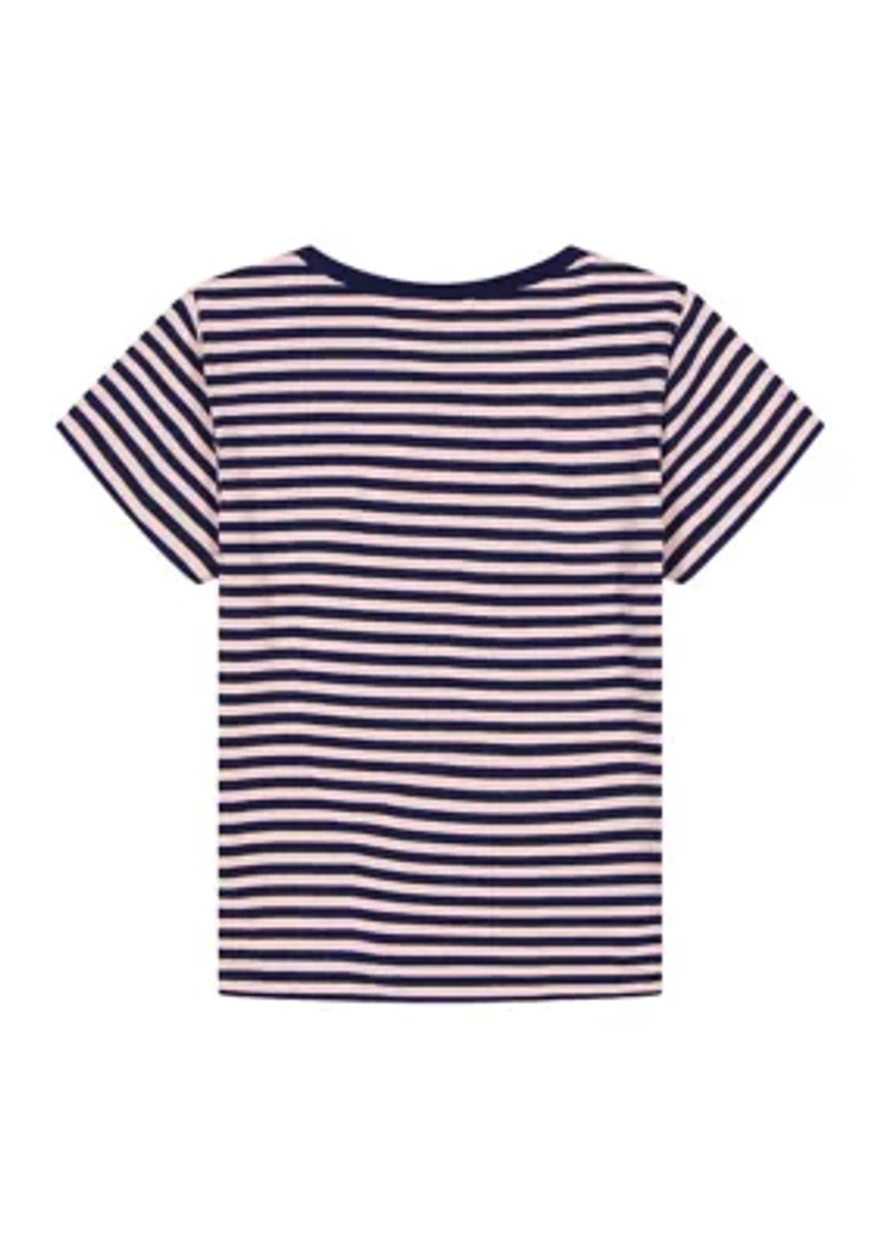 Girls 7-16 Stripe Baby T-Shirt