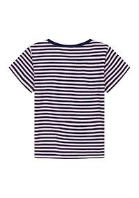 Girls 7-16 Stripe Baby T-Shirt