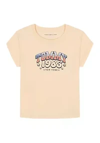 Girls 7-16 Short Sleeve 1985 Graphic T-Shirt