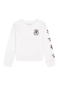 Girls 7-16 Mascot Long Sleeve T-Shirt