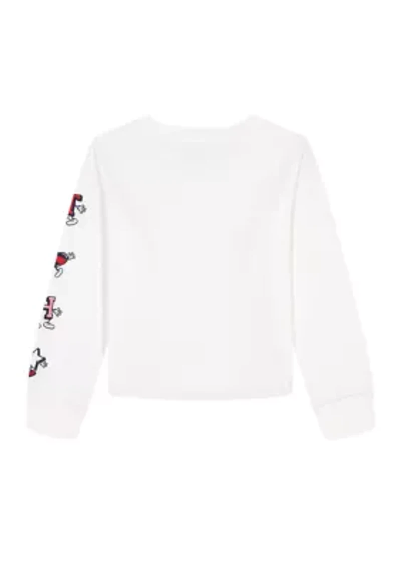 Girls 7-16 Mascot Long Sleeve T-Shirt