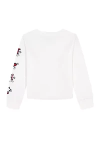 Girls 7-16 Mascot Long Sleeve T-Shirt