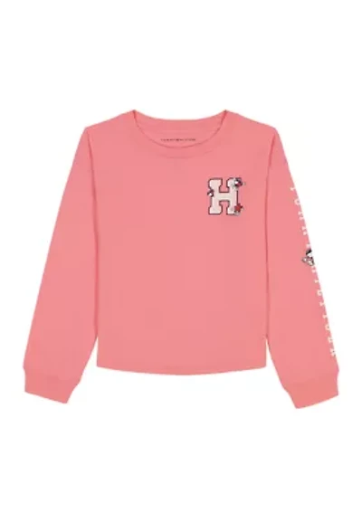Girls 7-16 Mascot Long Sleeve T-Shirt