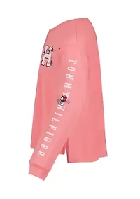 Girls 7-16 Mascot Long Sleeve T-Shirt