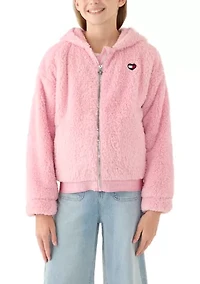 Girls 7-16 Minky Jacket