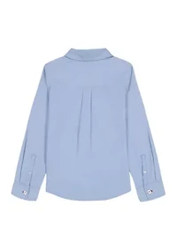 Girls 7-16 Button Front Shirt