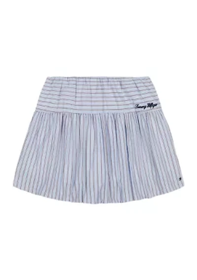 Girls 7-16 Stripe Bubble Skirt