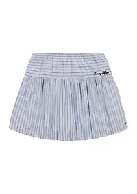 Girls 7-16 Stripe Bubble Skirt