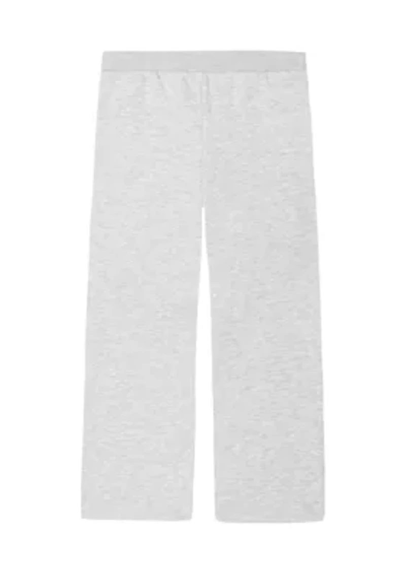 Girls 7-16 Straight Wide Leg Pants