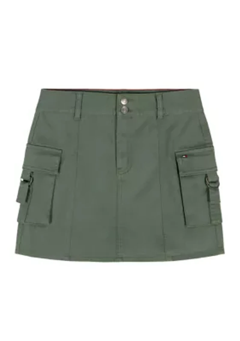 Girls 7-16 Cargo Skirt