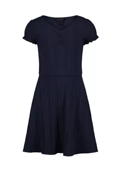 Girls 7-16 Rib Knit Dress