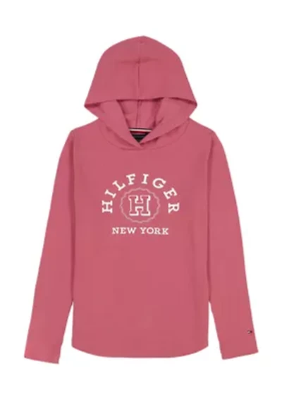 Girls 7-16 Ribbed Hoodie