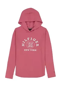 Girls 7-16 Ribbed Hoodie