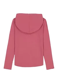 Girls 7-16 Ribbed Hoodie