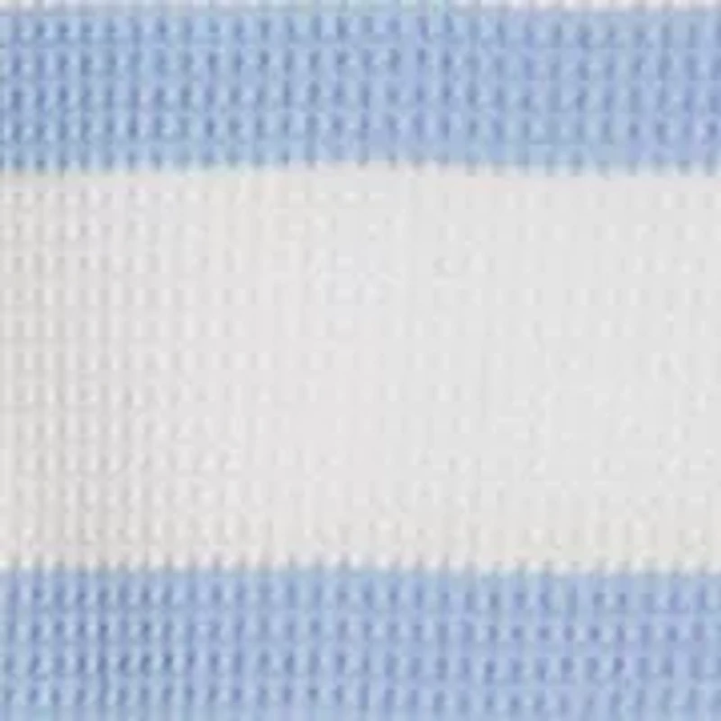 Girls 7-16 Waffle Stripe Top