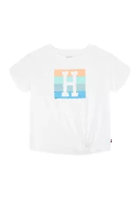 Girls 7-16 Sequin Side Graphic T-Shirt