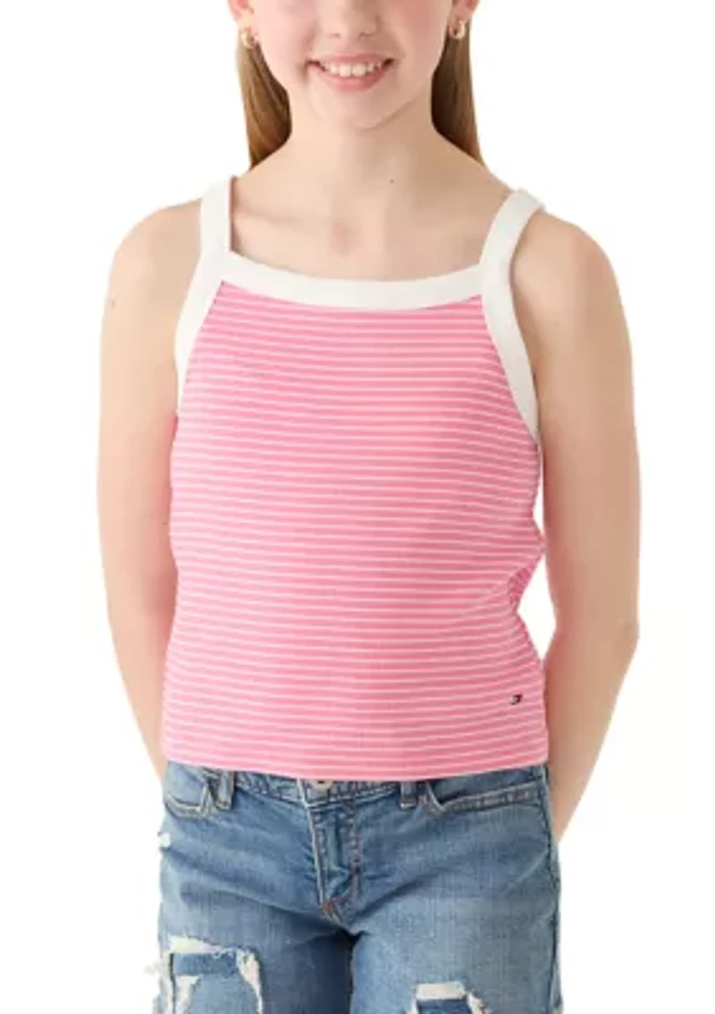 Girls 7-16 Striped Tank Top