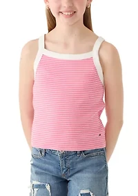 Girls 7-16 Striped Tank Top