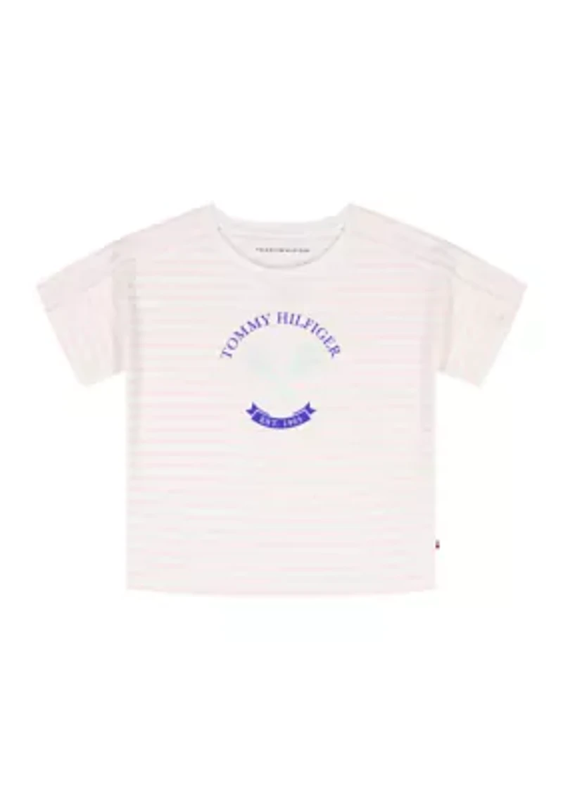 Girls 7-16 Striped Shirt