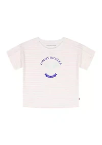 Girls 7-16 Striped Shirt