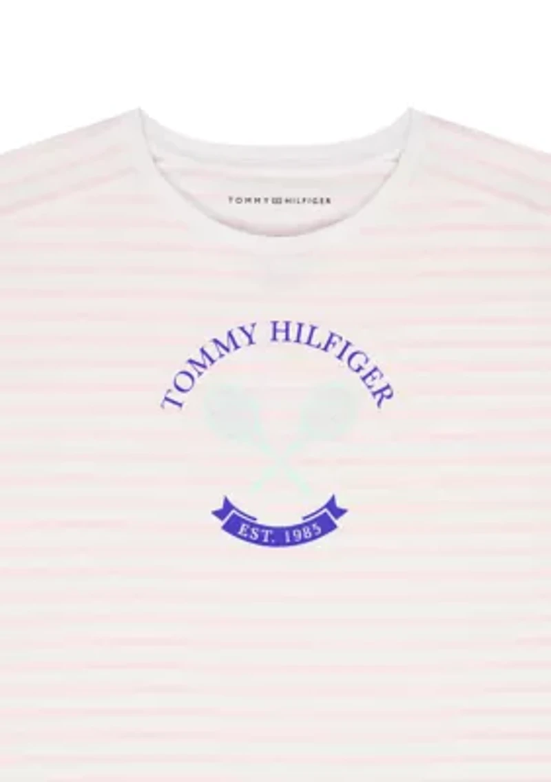 Girls 7-16 Striped Shirt