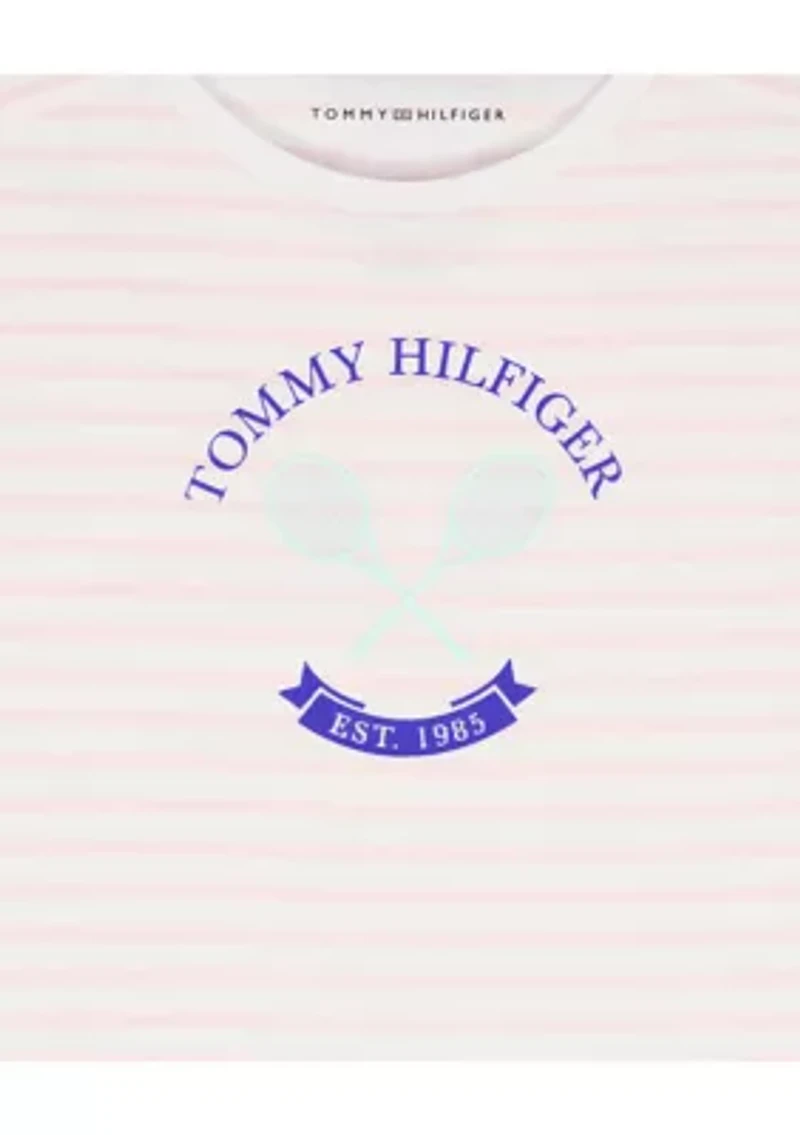 Girls 7-16 Striped Shirt