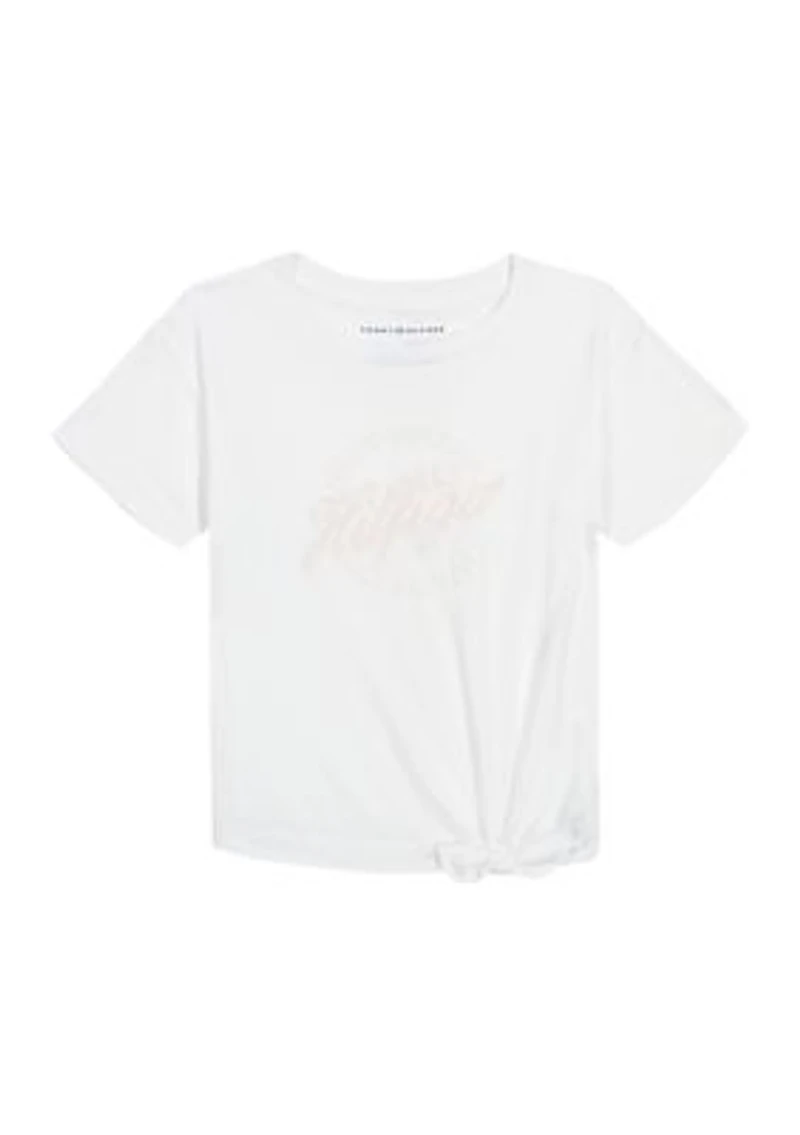 Girls 7-16 Logo Script Graphic T-Shirt