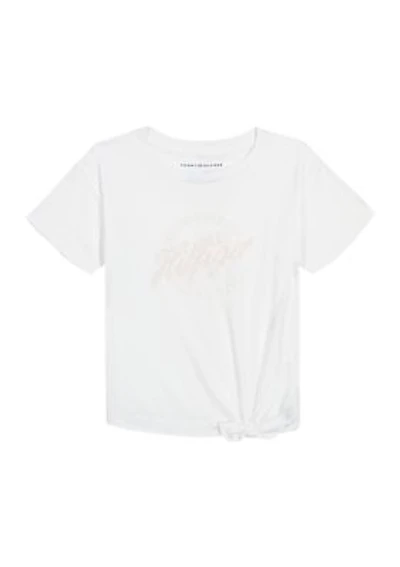 Girls 7-16 Logo  Script Graphic T-Shirt