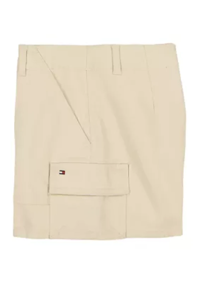 Girl 7-16 Khaki Cargo Shorts