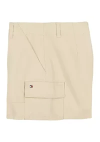 Girl 7-16 Khaki Cargo Shorts