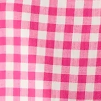 Girls 7-16 Gingham Shirtdress
