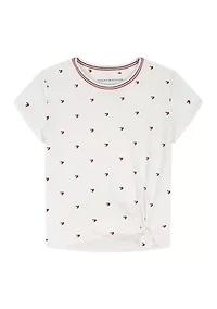 Girls 7-16 Tommy Heart T-Shirt