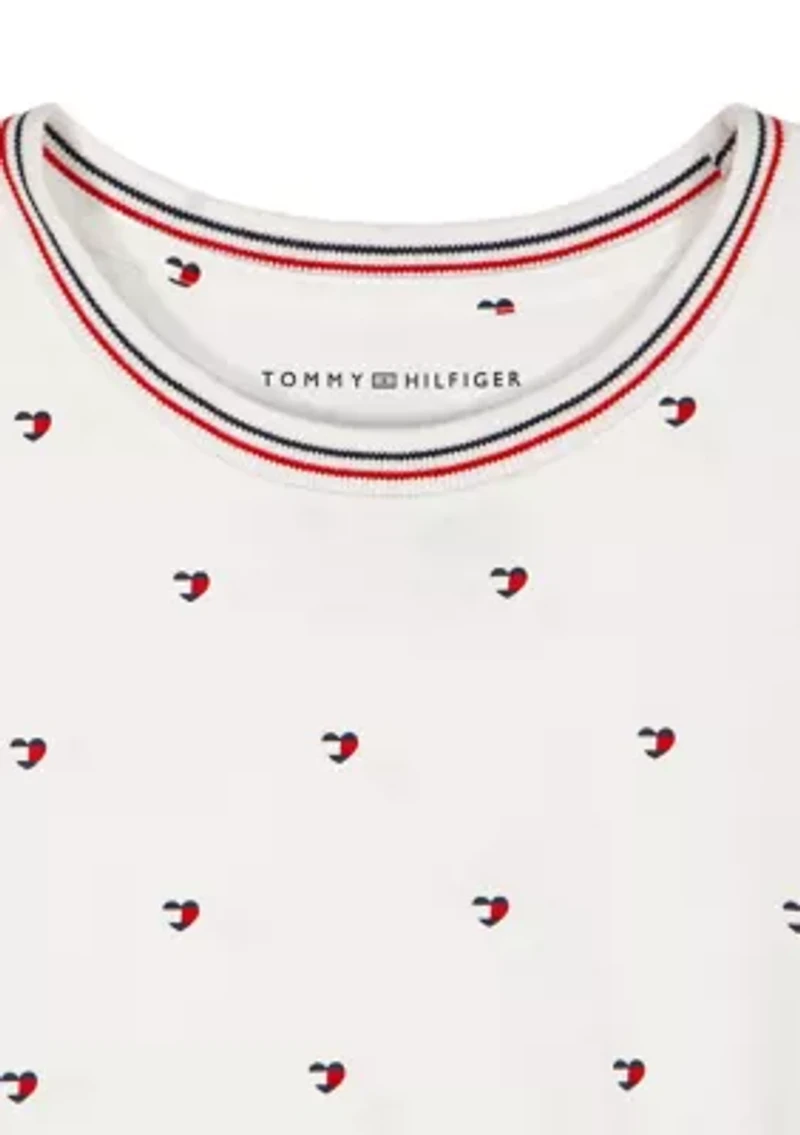 Girls 7-16 Tommy Heart T-Shirt
