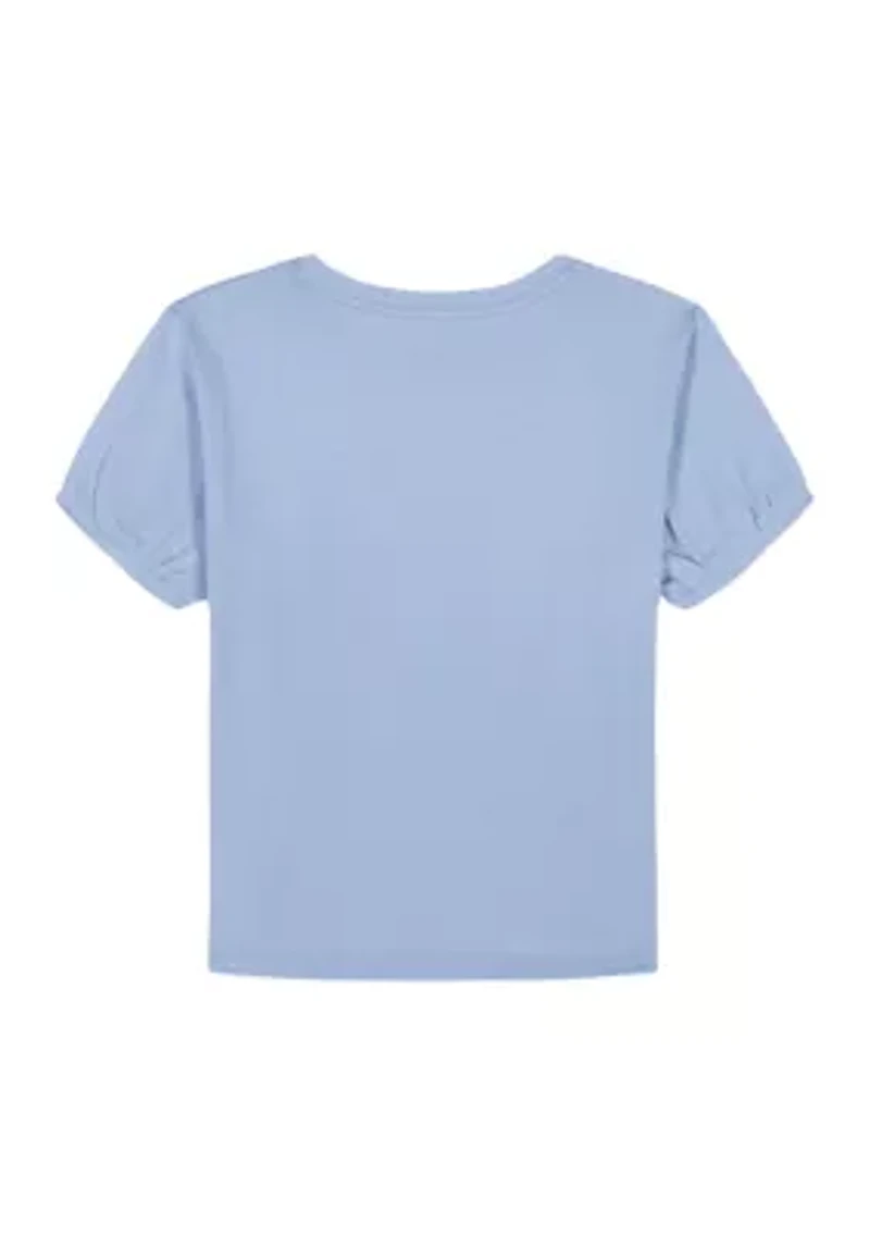 Girls 7-16 Oversized Floral Fill T-Shirt