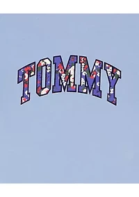 Girls 7-16 Oversized Floral Fill T-Shirt