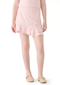Women's Pique Ruffle Skort