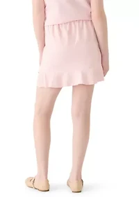 Women's Pique Ruffle Skort
