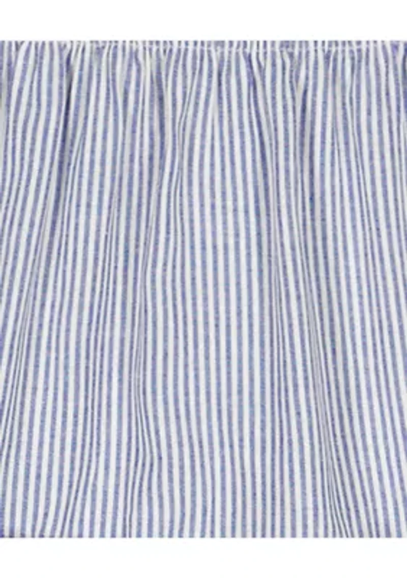 Girls 7-16 Striped Tiered Skirt