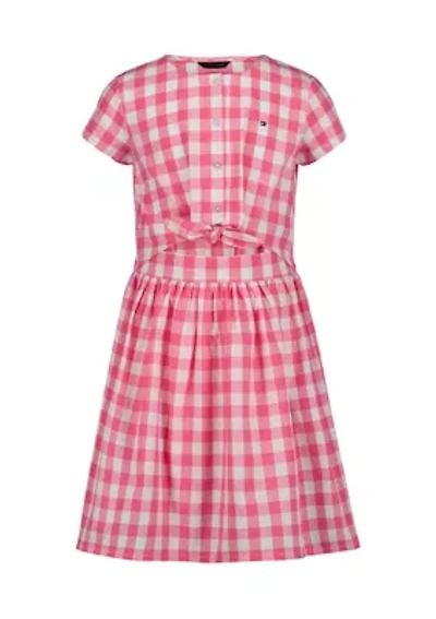 Girls 7-16 Gingham Dress