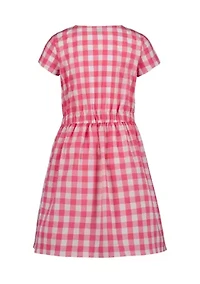 Girls 7-16 Gingham Dress