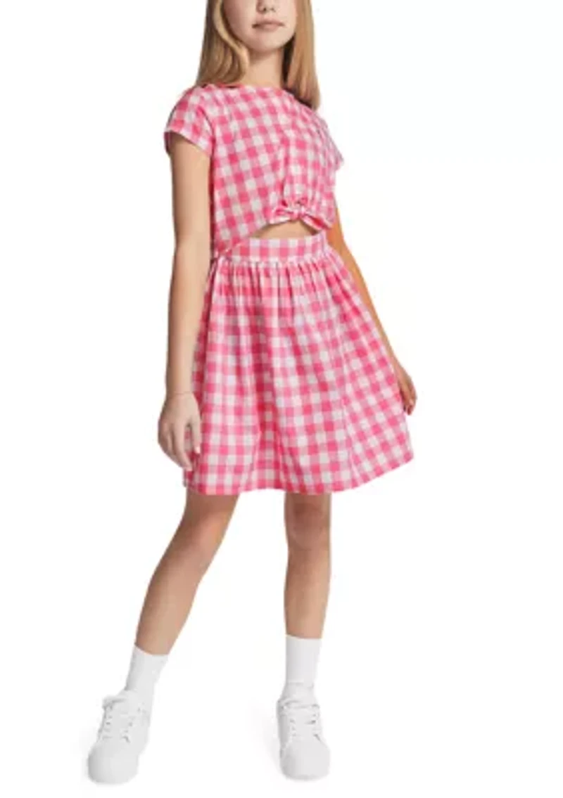 Girls 7-16 Gingham Dress