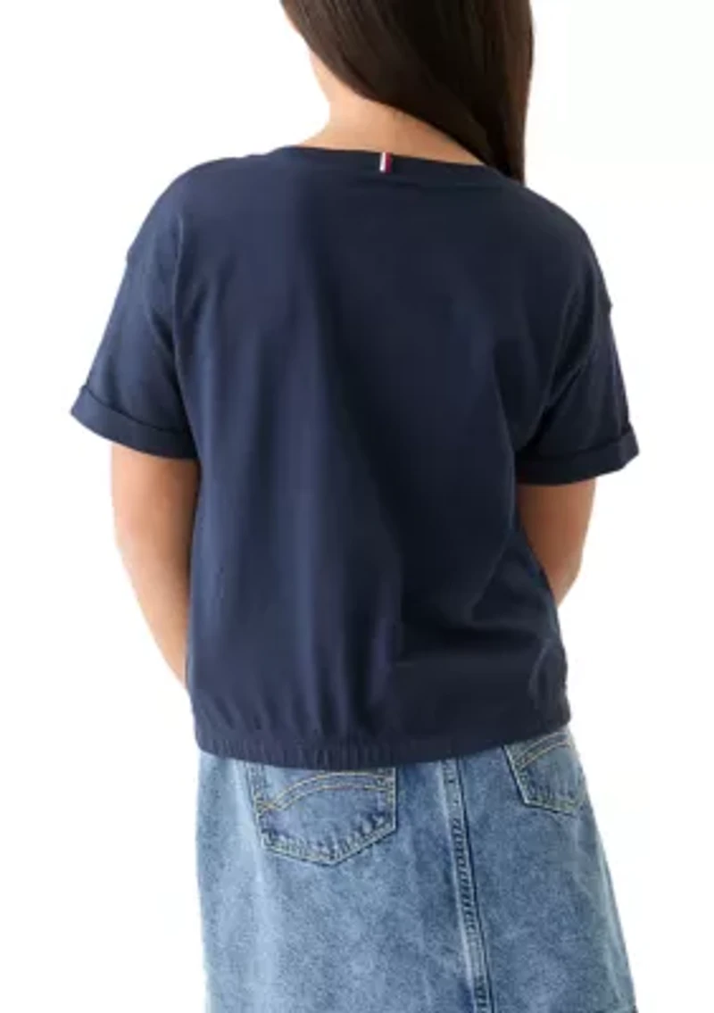 Girls 7-16 Arched Logo Graphic T-Shirt