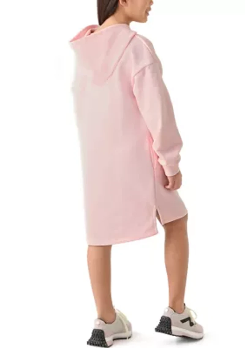 Girls 7-16 Logo Graphic Hoodie Dress