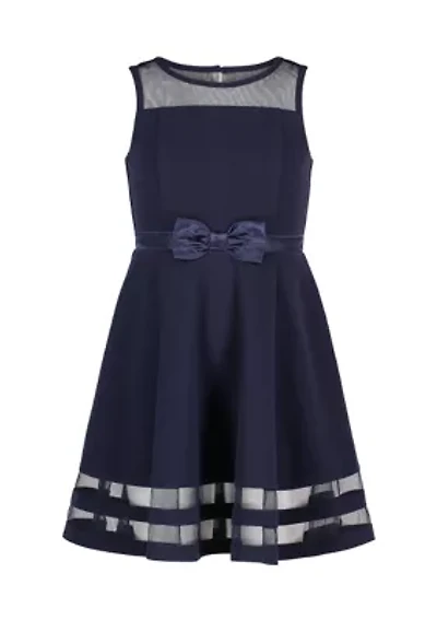 Girls Toddler Illusion Mesh Dress