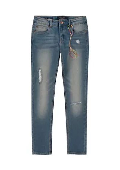 Girls 7-16 Giselle Rip and Repair Jeans
