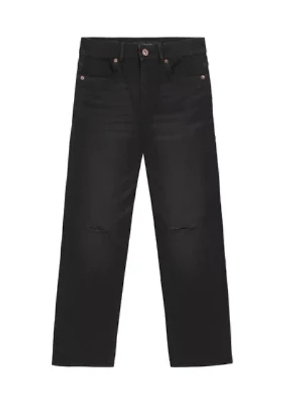 Girls 7-16 High Waist Wide Leg Jeans