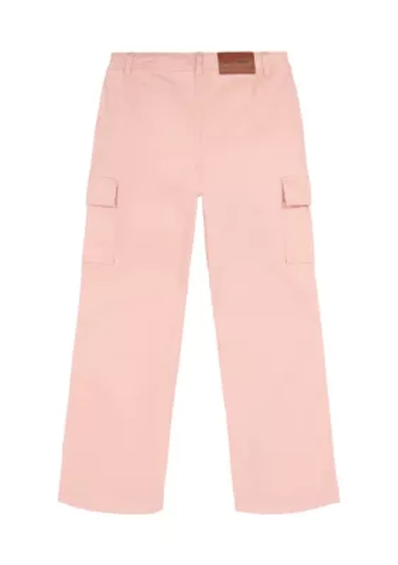 Girls 7-16 Cargo Wide Leg Pants